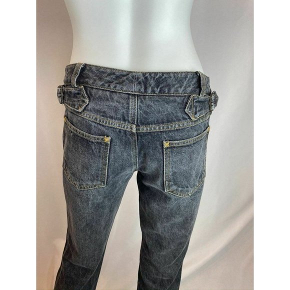 Dolce & Gabbana Gray Loose Fit Back Buckle Straigh - Picture 8 of 10